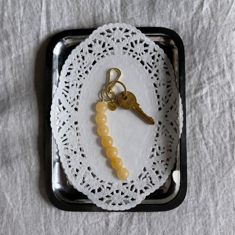 soï - cali sleutelhanger - gele jade