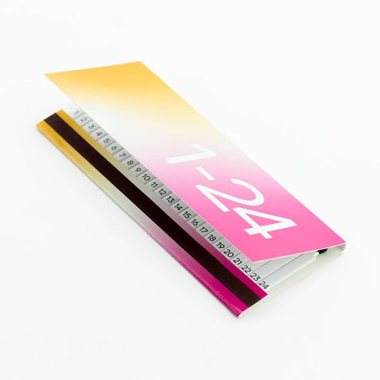 matchbook advent calendar - poppy punch