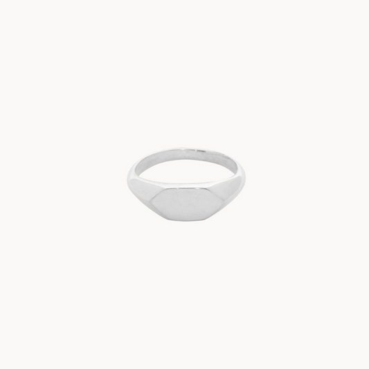 flawed - ring timeless zilver