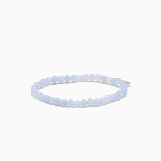soï - petite armband - aquamarijn
