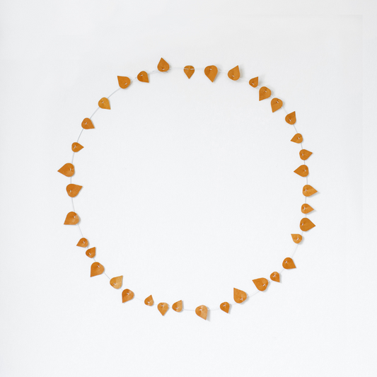 jurianne matter twig leaves - ochre