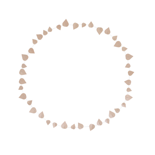 jurianne matter - twig leaves - blushing beige