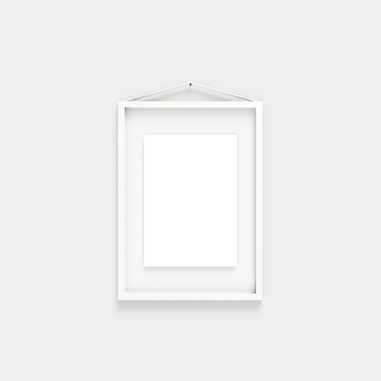 frame A4 - white