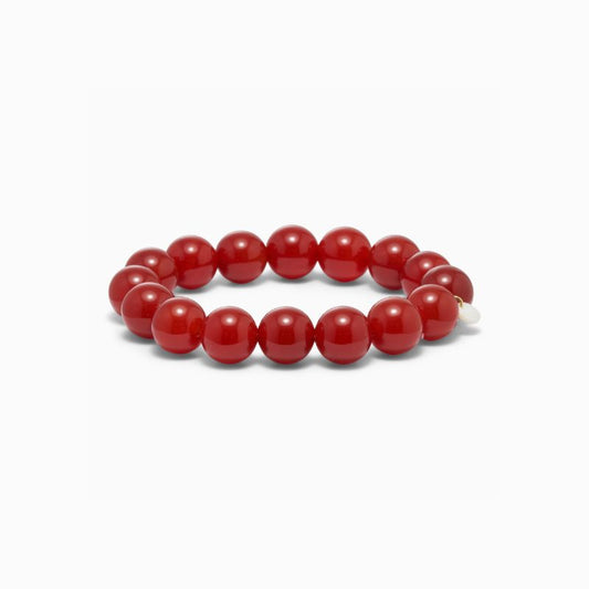 soï - chunky armband - rode jade