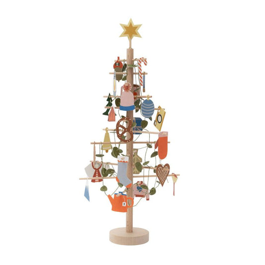 jurianne matter - advent tree - hout