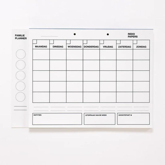 redopapers - family planner