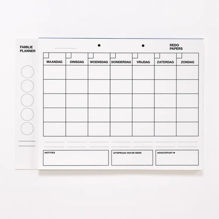 redopapers - family planner