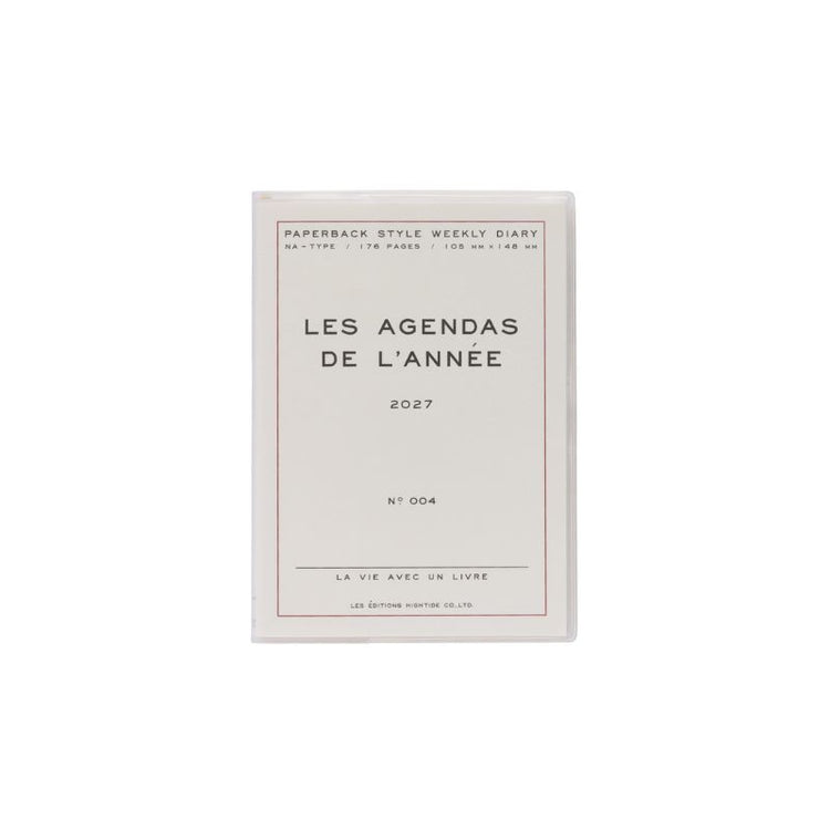 hightide - 2027 les agendas de l'année - white