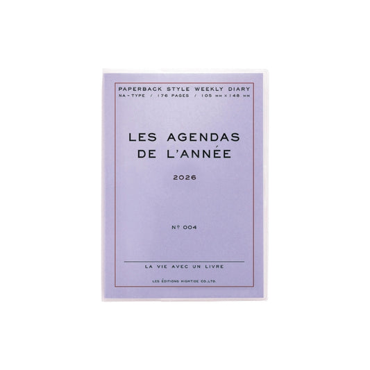 hightide - 2026 les agendas de  l'année - lavendel