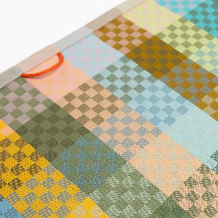 foekje fleur - theedoek odds & ends - #87b checkered check