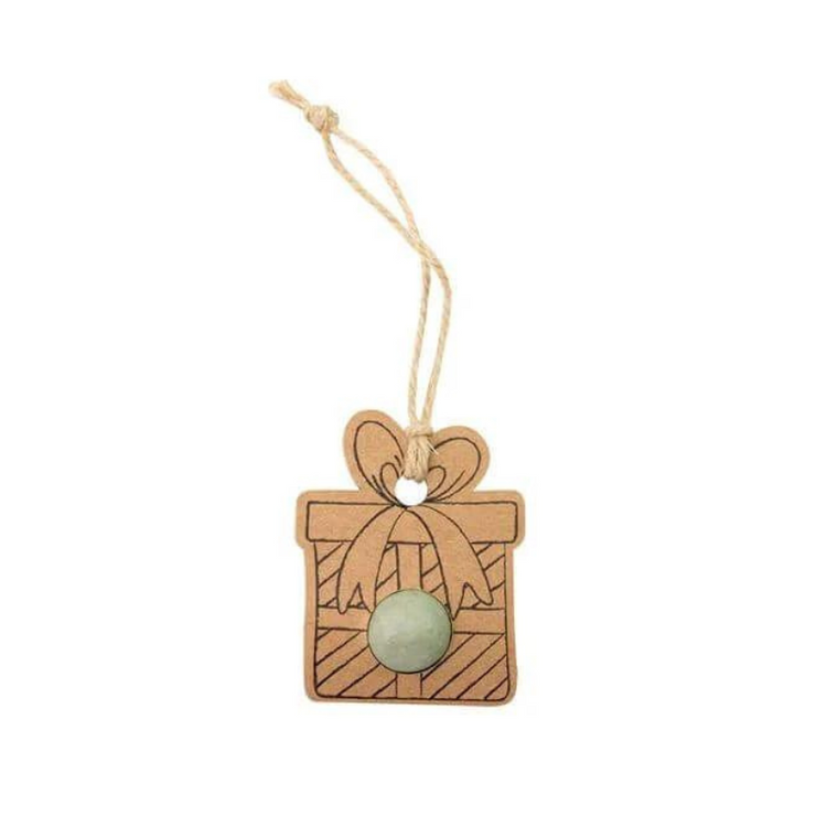 flower bomb christmas pendant