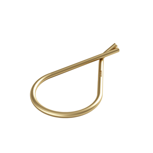 moebe key ring - brass