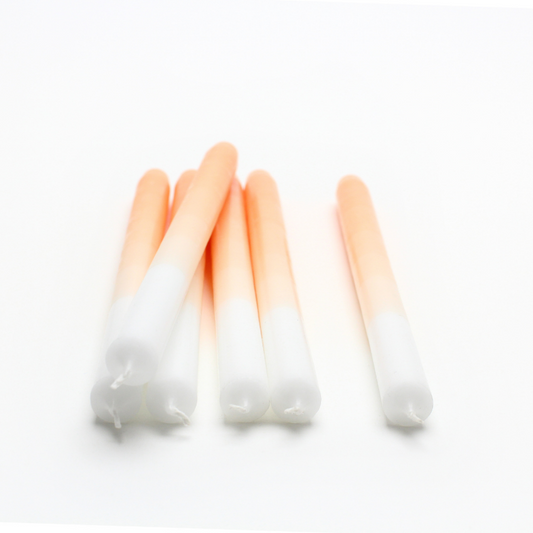 mo man tai - gradient candle - dutch orange