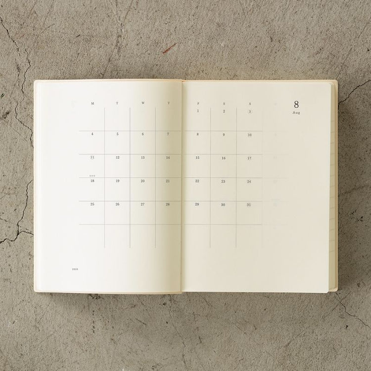 [PRE-ORDER] midori - md notebook agenda 2026 - 1 day 1 page