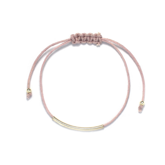 smukwaar - armband dewi - zachtroze