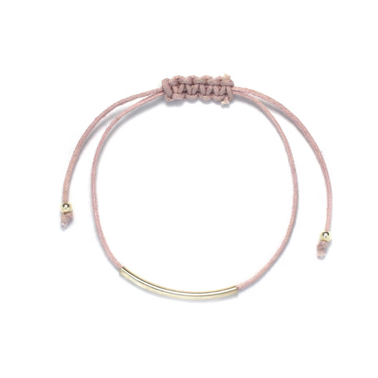 bracelet dewi - soft pink