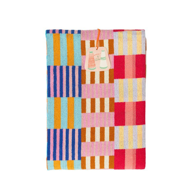 foekje fleur - strandlaken odds & ends - #133 tulip quilt