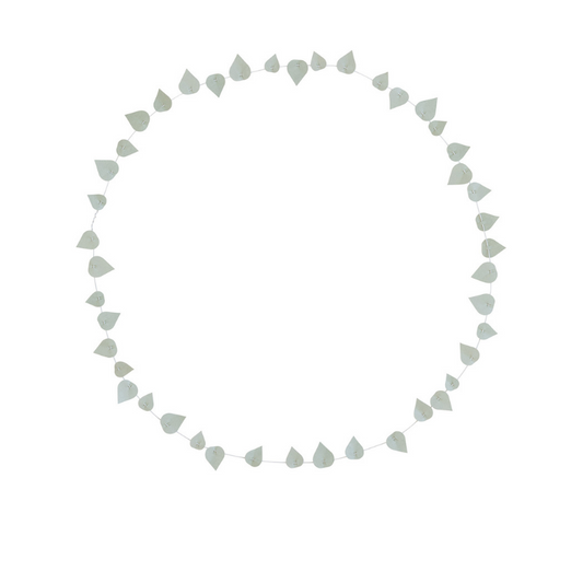 jurianne matter - twig leaves - sage green
