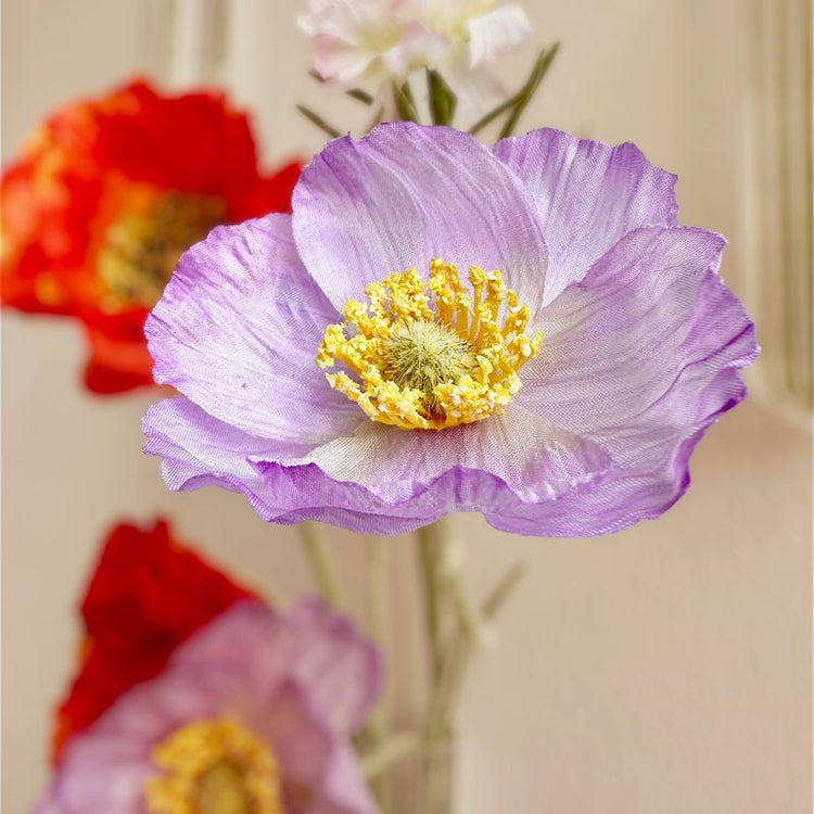 muurbloempjes - zijden bloemen