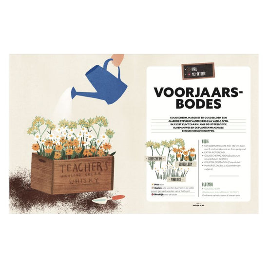 Binnenkant boek Pluktuin van Jennita Janssen