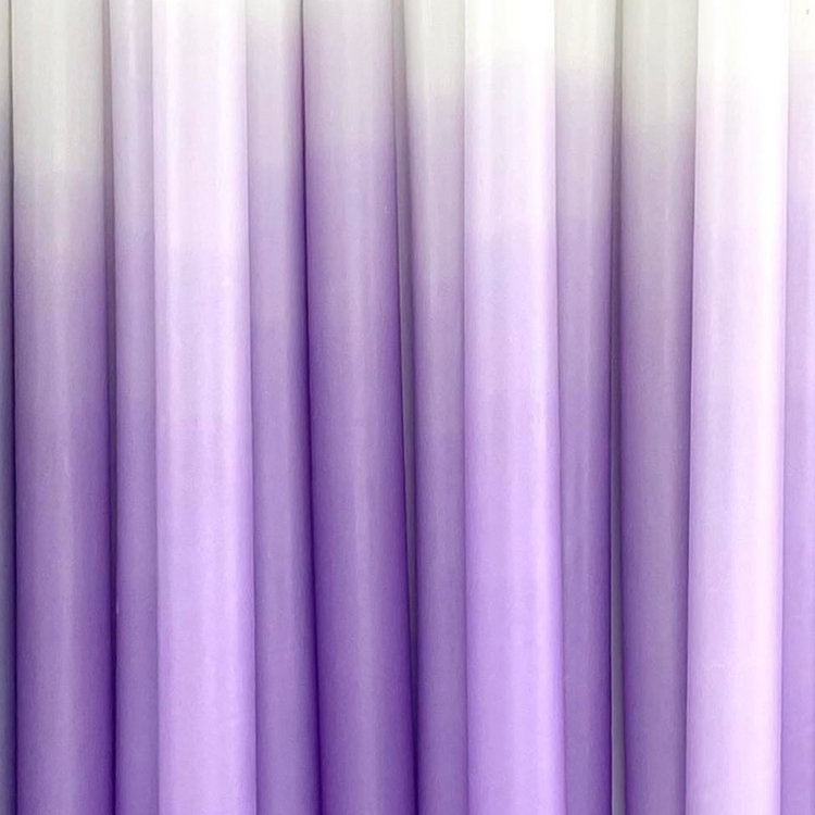 mo man tai - gradient kaars - lovely lilac