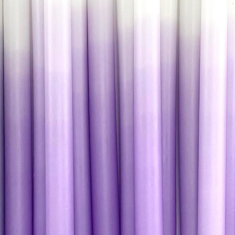 gradient kaars - lovely lilac