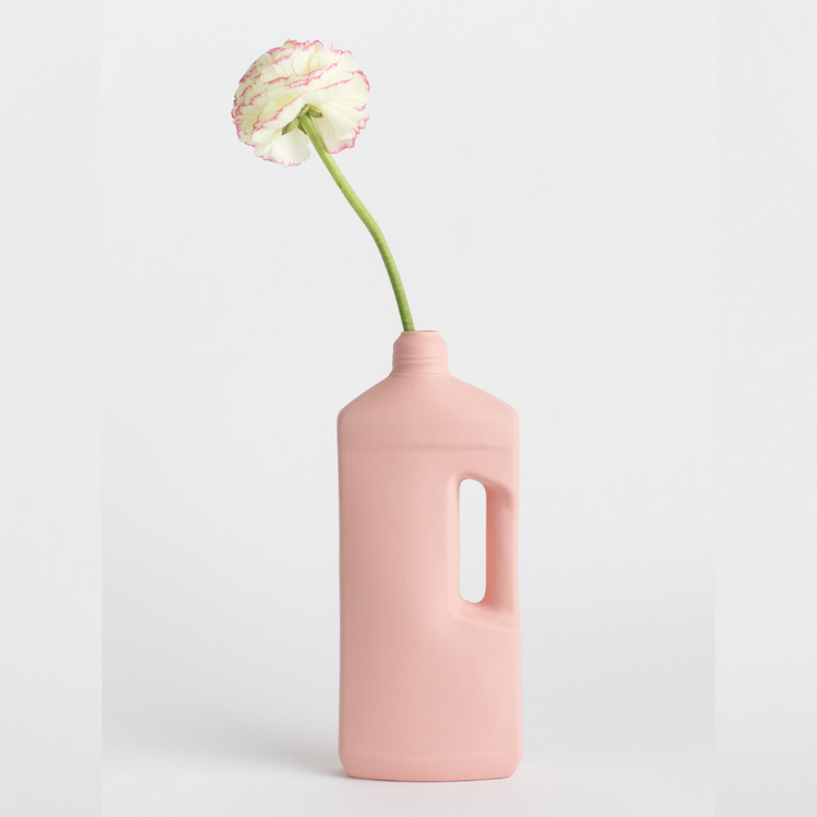 foekje fleur - flesvaas  #3  - pink