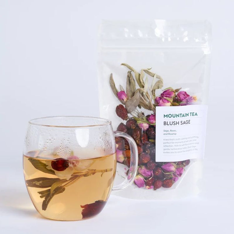 lemon poppy tea - evergreen glow blend