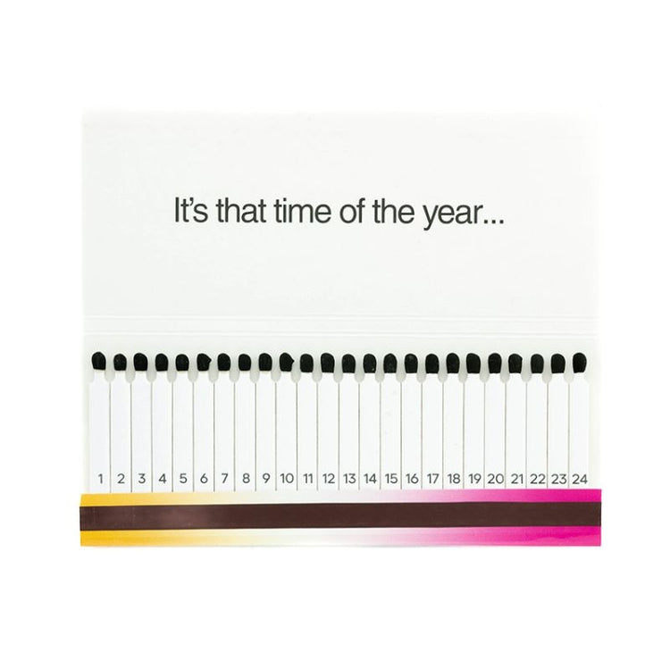 matchbook advent calendar - poppy punch