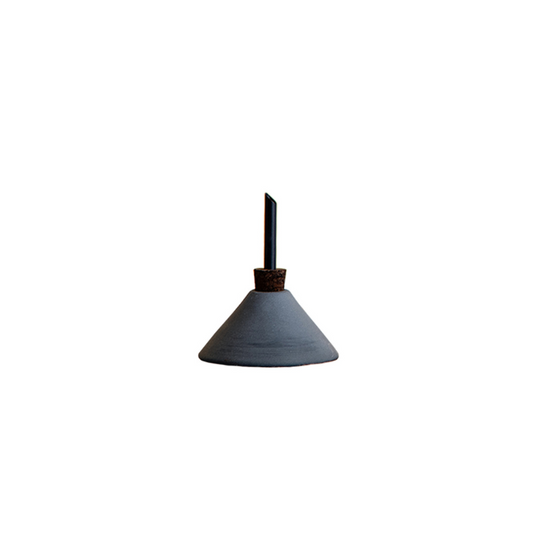 consilium vase - ash black - black