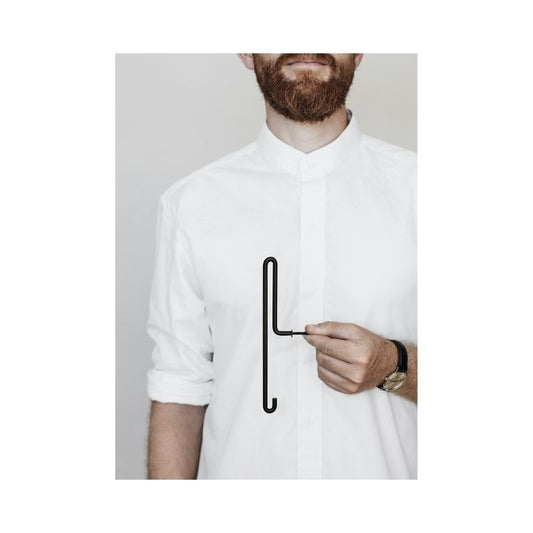 wall hook large - black