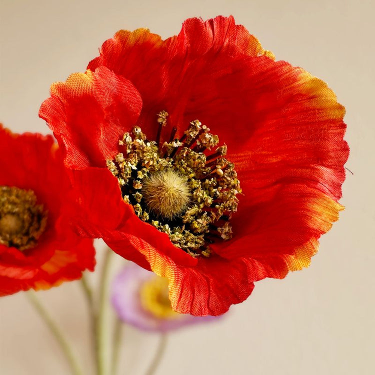 muurbloempjes - zijden bloemen
