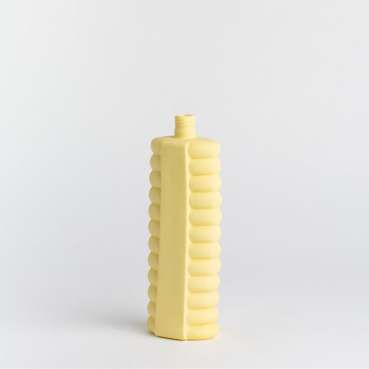 foekje fleur - bottle vase #10 - fresh yellow