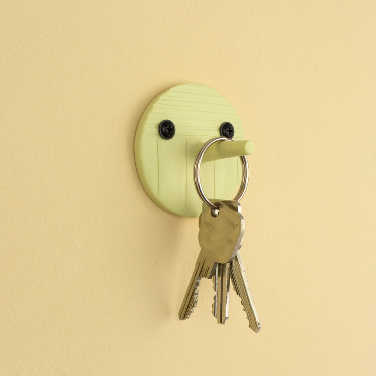 studio daphne zuilhof - nosy wall hook - yellow