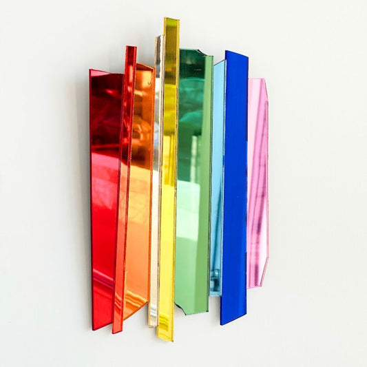 mo man tai - rainbow mirror - xs