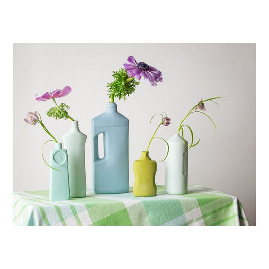 foekje fleur - bottle vase #21 - moss
