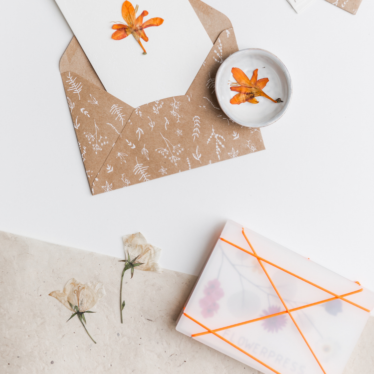 studio carmela bogman - pocket flowerpress- white