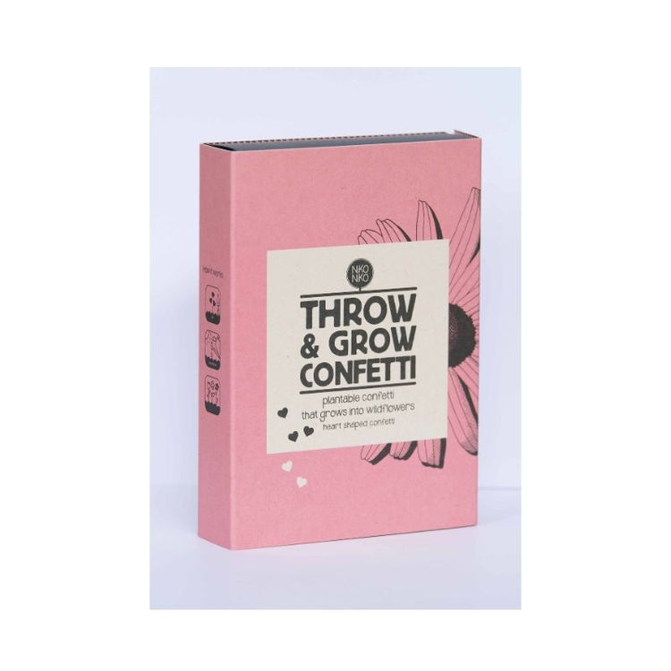 throw & grow confetti - love