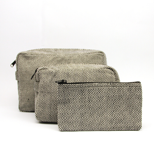 toiletry bag facet - l - black