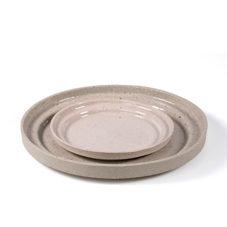 cake plate Leonie - limited edition sand