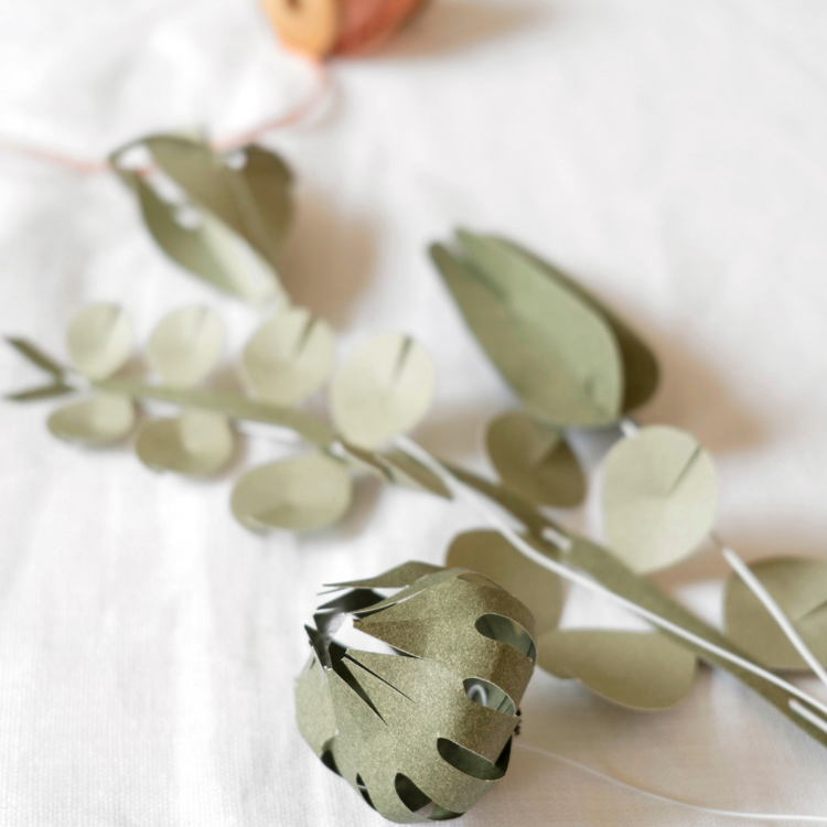 field flowers -  small - groen