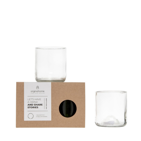 glass clear - set of 2