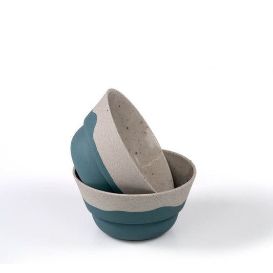 form keramiek - kommetje roos  - limited edition zand