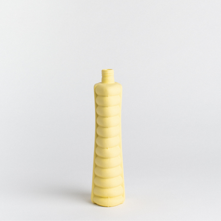 foekje fleur - bottle vase #10 - fresh yellow