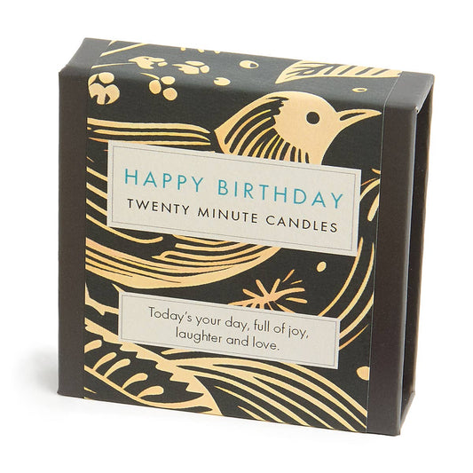 cotton & grey - twenty minutes candles - happy birthday