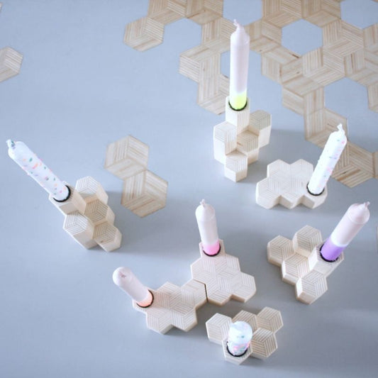 studio hamerhaai - kandelaar small