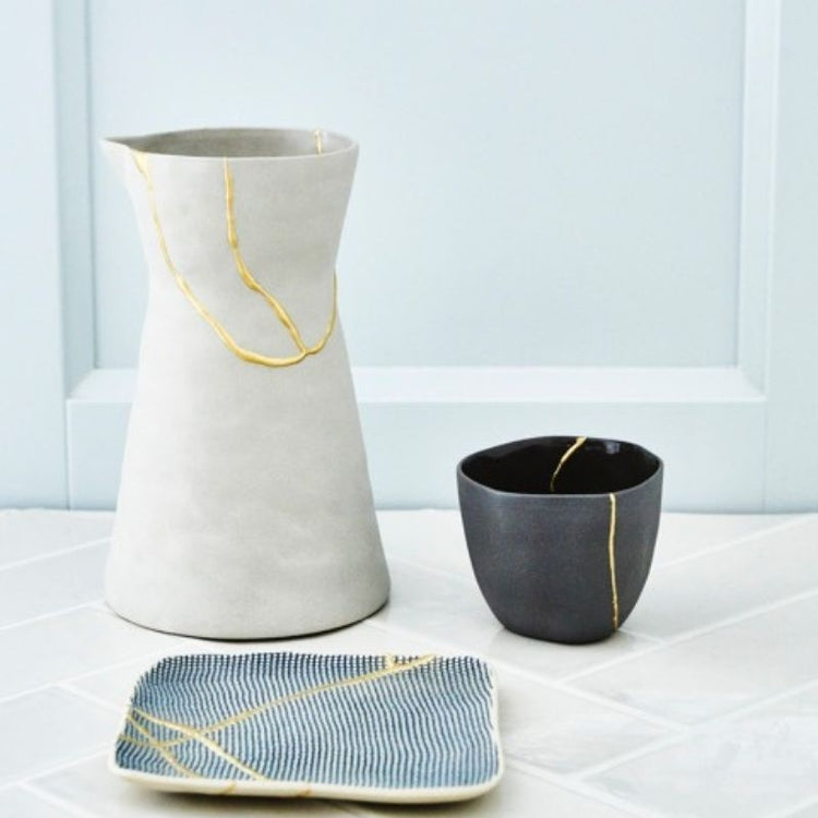 humade - new kintsugi  aardewerk repair kit - goud