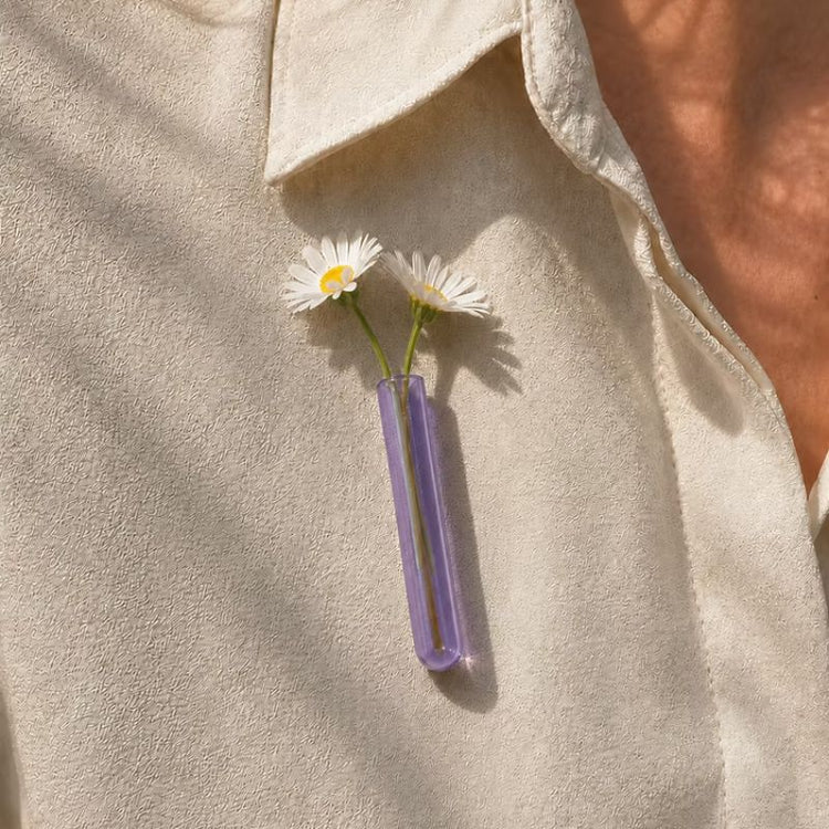 muurbloempjes - flower brooch