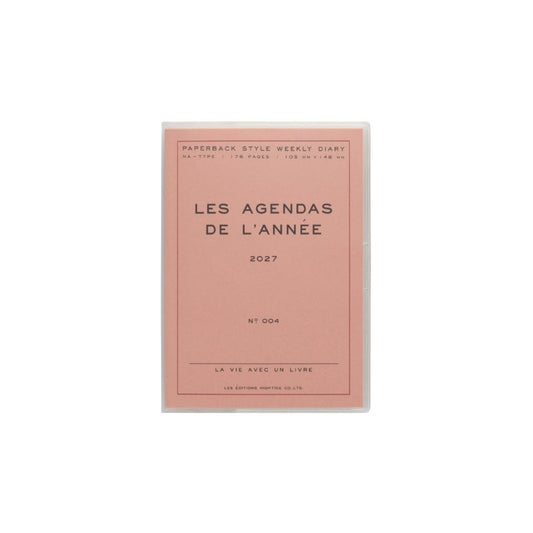 hightide - 2027 les agendas de  l'année - roze