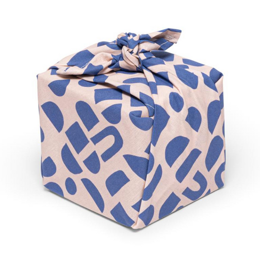 wrapping cloth - arched confetti - cream